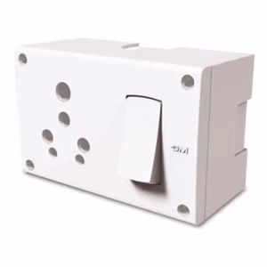 5-in-1 Universal S.S. combined - with fuse, indicator & gang box