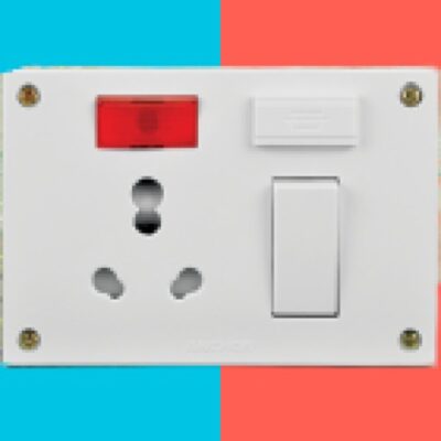5-in-1 Universal S.S. combined - with fuse indicator & safety shutter GM 8151