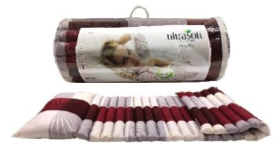 Fibre beach bed quilted pilled attached beautify