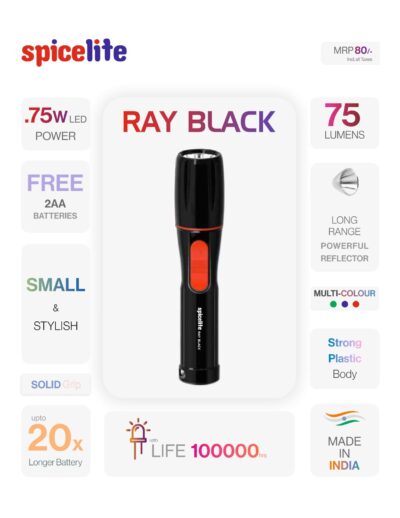 Spicelite ray black