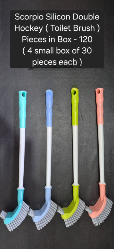 Scorpio Silicon Double Hockey ( Toilet Brush)