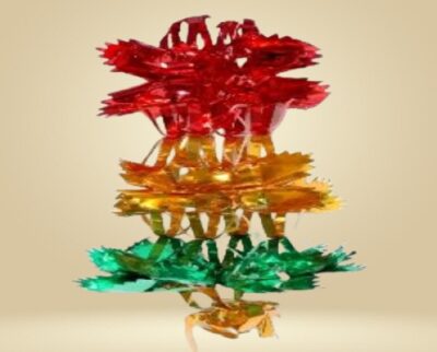 Polyester Decorative Hanging (Round Pata Raj mahal 292)