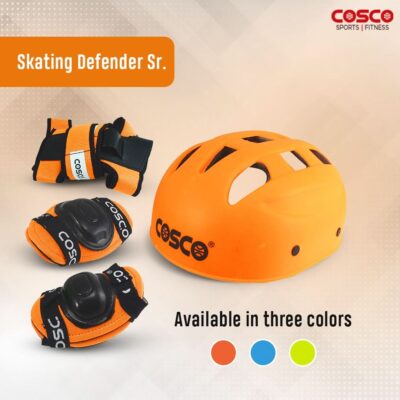 Skating Helmet-Protective Gear DEFENDER (Code: 23005) (4 in 1) Senior