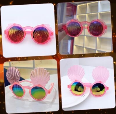 Beach Shell Party Glasses – Fun in the Sun Style (DC-050)