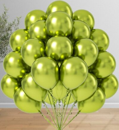 1.8 G Metallic Balloons Single Colors (Yash-848 1000 Pcs)