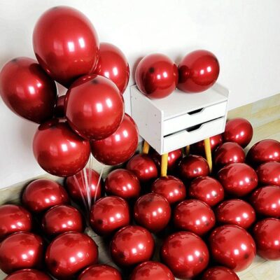0.8 G Metallic Balloons Single Colors (Yash-773 2000 Pcs)