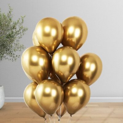 1.5 G Metallic Balloons Single Colors (Yash-846 1000pcs)