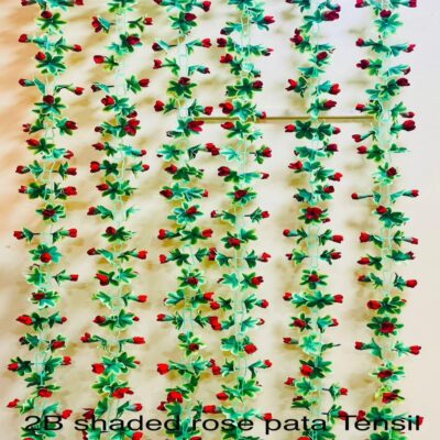 Artificial Rose Flower and Leaf Garland for Decoration (DP-163)