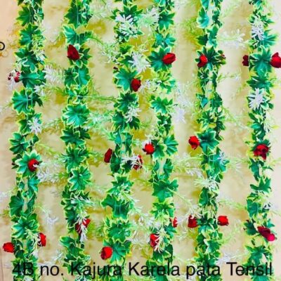 Artificial Rose Flower and Leaf Garland for Decoration (DP-165)