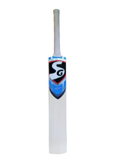 SG T-800 Kashmir Willow Cricket Bat | Color: White | for Men & Boys | Lightweight and Durable | Enhanced Flexibility and Shock Absorption | Powerful Stroke | Advanced Grip Technology
