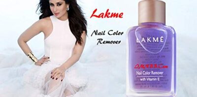 LAKMÉ Absolute Shine Glossy Liquid Eye Liner, Black, 4.5Ml And Lakme Nail Color Remover, 27Ml