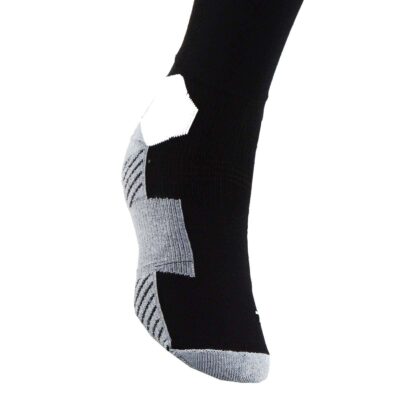 Vicky Transform Star junior Knee High Stockings Micro Polyester Spandex Elastane Cotton Nylon Footbed with Cooling Zone Suitable for Both Men & Women- Black