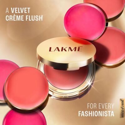 Lakme 9 to 5 Powerplay Velvet Crème Blush - Pink Rose