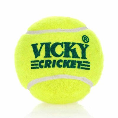 Vicky Yellow Tennis/Cricket Ball Light Multipurposeful Design & Durable Rubber Built Ideally Designed for Sports Enthusiasts or Trainees- Pack of 6