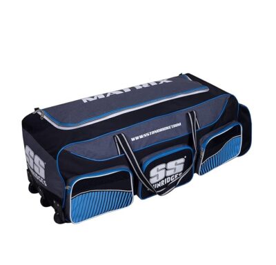 SS Matrix Cricket Kit Bag with Wheels (Red/Black)