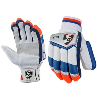 SG Cotton Club Right Hand Cricket Batting Gloves, Men's (Color May Vary)