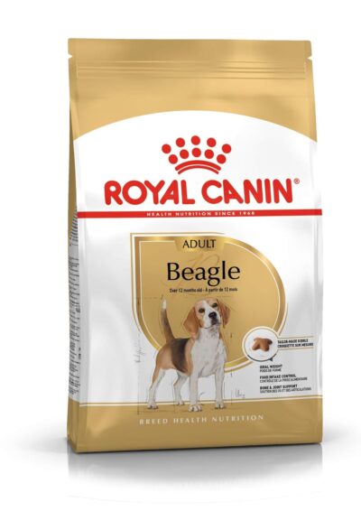 Royal Canin Beagle Adult Dog Food, 3 Kg, Dry Food, Supports Ideal Weight, Helps with Food intake control, Promotes Healthy Bone & Joint health