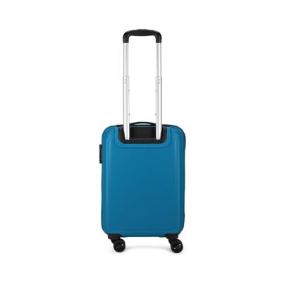 Skybags PC+PP Spinner Paradise Cabin Trolley Bag 55cm | Small | Hard Luggage | Smooth 8-Wheel Suitcase | Combination Lock with Sturdy Anti-Theft Zipper | 5-Year International Warranty - Unisex (Blue)