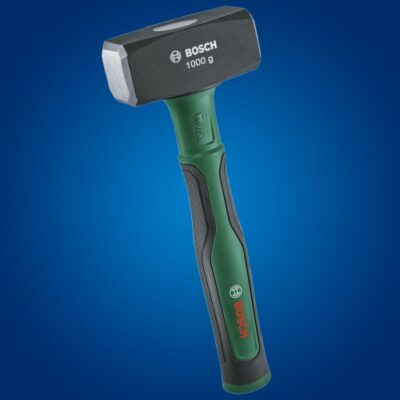 BOSCH 1000g Club Hammer Maximum Impact Power, Symmetric Carbon Steel Head, Ergonomic Soft Grip Handle For Comfort & Precision