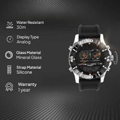 Fastrack Autumn-Winter 19 Analog-Digital Orange Dial Men's Watch NM38035SP03/NN38035SP03