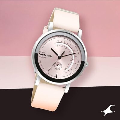 Fastrack Analog Pink Dial Women's Watch-6172SL03