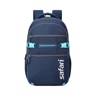 Safari Surge Laptop Bag, 30 Ltrs, 2 Compartments, 2 Front Smart Organizers, Water Resistant, College Bag for Men & Women, School Bags for Boys & Girls, Laptop/Office Backpack for Men & Women