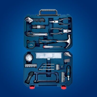 BOSCH ‎2.607.002.790 All-in-One Hand Tool Kit (108 Pieces, Blue, Hard case)