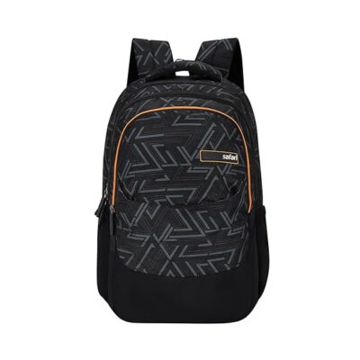 Safari Altus 37L Printed Laptop Backpack, 3 Compartments, Organizer, Bottle Holder, Front Pocket, School and College Bag for Boys and Girls, Office and Travel Bag for Men and Women