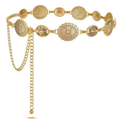 Belts for Women and Girls Stylish Kamarbandh Kamar Chain Waist Belt for Dresses Jeans Saree