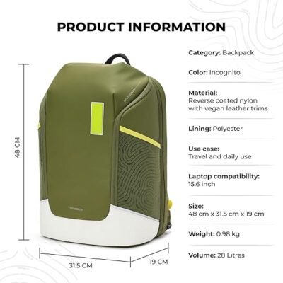 MOKOBARA The Offshore Backpack 28L Water-Resistant Nylon Weekender Travel Multipurpose 15.6" Laptop Bag with Luggage Sleeve for Work & Daily Use