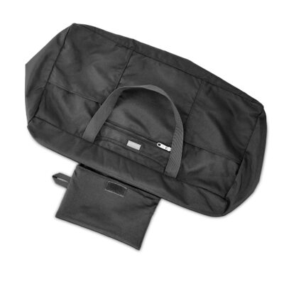 Samsonite Nylon Foldaway Medium Duffel Bag, Black, 30 Cm