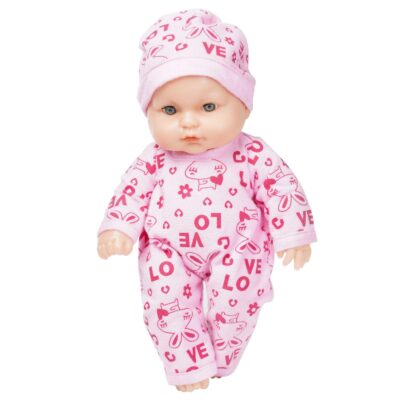 EL FIGO Cute Boy Doll with Teddy Dress – 30 cm
