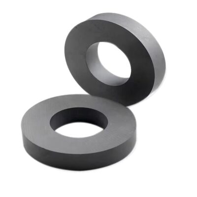 Pullox Magnets OD 60mm x ID 24mm x 13mm Thick (Pack of 2) Round Craft Magnets