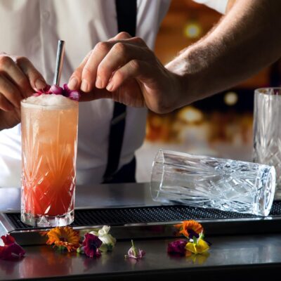 250 ML Water Glasses Transparent Long Glass Lead-Free Crystal Tumblers for Water, Juice, Beer, Cocktail and Mixed Drinks Glass Set of (6) for Kitchen,Party, Gift Use (WR-06)