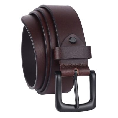 HAMMONDS FLYCATCHER Men's Genuine Leather Belt – Adjustable up to 46", Formal & Casual