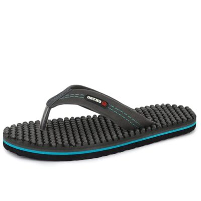ORTHO JOY Men’s Comfortable Orthopedic Slippers – Soft Cushioned Sole, Lightweight, Anti-Skid Grip
