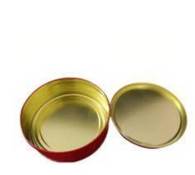 Diwali Decorative Dream Tin – Round Metal Storage Box for Cakes, Cookies, Sweets & Festive Gifting