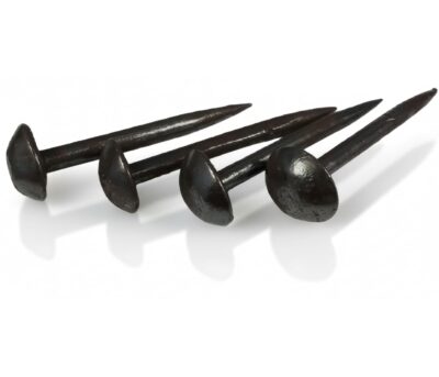 Storp 3.2 Inch Black Hardware Nails (5 Pcs) – Heavy-Duty Steel Nails for Wood & Construction
