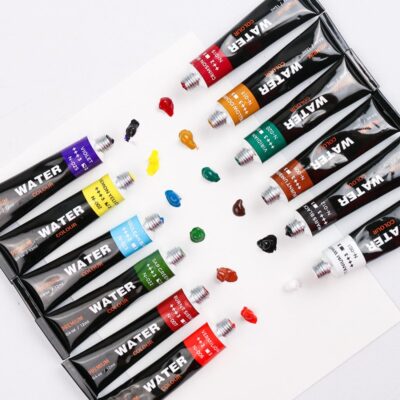 Premium Watercolour Paint Set – 12 Colours (12ml Tubes)