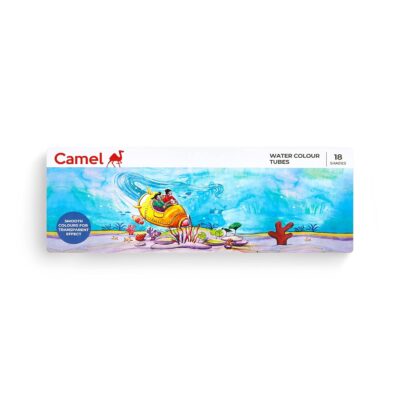 Camel Student Water Colour Set – 18 Shades (5ml Tubes)