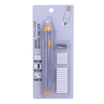 53ARTS Electric Eraser Kit with 22pcs Additional Replaceable Eraser Refills with 2 Eraser Holders, Slim Battery Operated