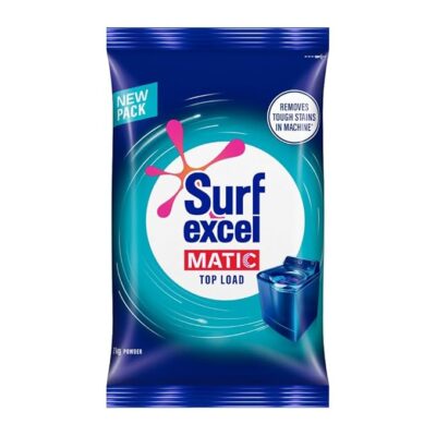 Surf Excel Matic Top-Load Detergent Powder 2 kg | Removes Tough Stains | Surf Excel Top-Load Washing Powder - Suited For Top Load Washing Machines