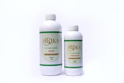 IRIKA 1.5kg Art & Craft Resin Set (1kg Resin + 500g Hardener) | 2:1 Ratio, Non-Toxic, Bubble-Free, Made in India