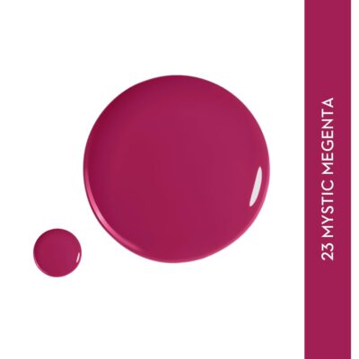 SUGAR Cosmetics Tip Tac Toe Nail Lacquer Classic | Long-lasting, 100% Chip-resistant & Glossy Finish | 10ml - 23 Mystic Magenta - 9ml