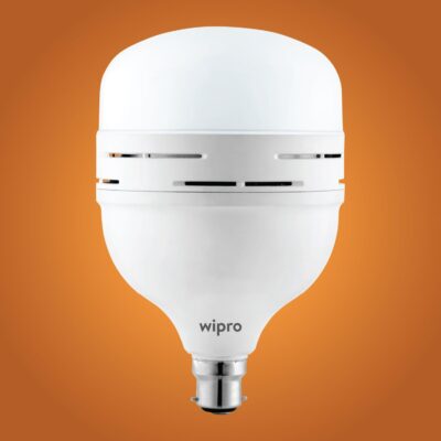 Wipro Garnet 30w LED Emergency Bulb | Cool Day White (6500K) | B22 | Inverter Bulb for Home | Upto 10 Hours Back up with dimmable Modes | Li-ion Battery | Over Charging Protection | Pack of 1