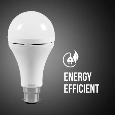 Havells 12W LED Emergency Bulb | Shatter Resistant |Cool Day White (6500K) | B22 LED Bulb Base | Inverter Bulb for home,4 Hours battery back up| Li-ion Battery | Over charging Protection
