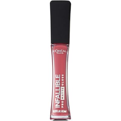 L'Oreal Paris Cosmetics Infallible Pro-Matte Gloss (Nude Allude, 0.21 Fluid Ounce)