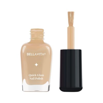BELLAVITA Nail Polish | Vibrant Color Lustrous Shine Long Lasting | Chip Free Fast Dry Formula | Smooth Application| Brick Wall | Nail Paints for Women| 10 ML