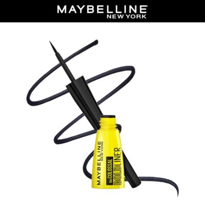 Maybelline New York Pencil Eyeliner & Kajal, Bold Eye Looks, Long-Lasting, Colossal Bold Liner & Colossal Kajal, Combo Pack, Essential Eye Kit, Black, Matte Finish