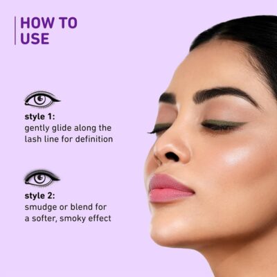 Plum Naturstudio Glitzy Gel Shimmery Eyeliner - 02 Sparkling Blue